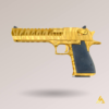 Desert Eagle Gold Tiger Stripe .50 AE
