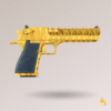 Desert Eagle Gold Tiger Stripe .50 AE